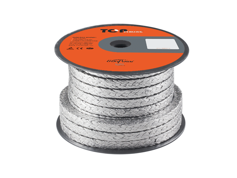 Inconel-Reinforced Graphite Gland Packing with Wire Jacked Mesh for Sealing