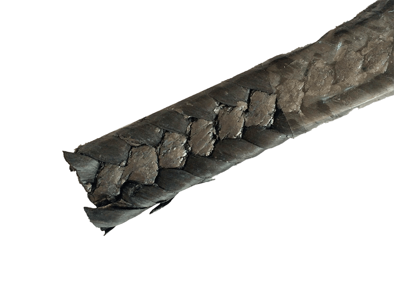 Graphite Fiber and Carbon Fiber Reinforced Corner Braided Gland Packing for Sealing Efficiency