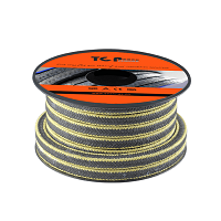 High-Performance Graphite PTFE & Aramid Fiber Corner Braided Gland Packing