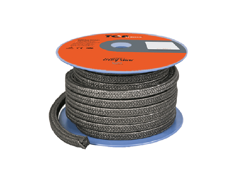 High-Performance Graphite-Enhanced PTFE Gland Packing for Reliable Sealing Solutions
