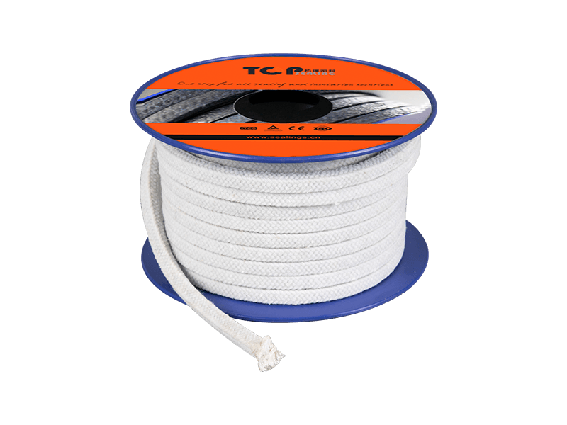 White Oil-Treated Cotton Gland Packing
