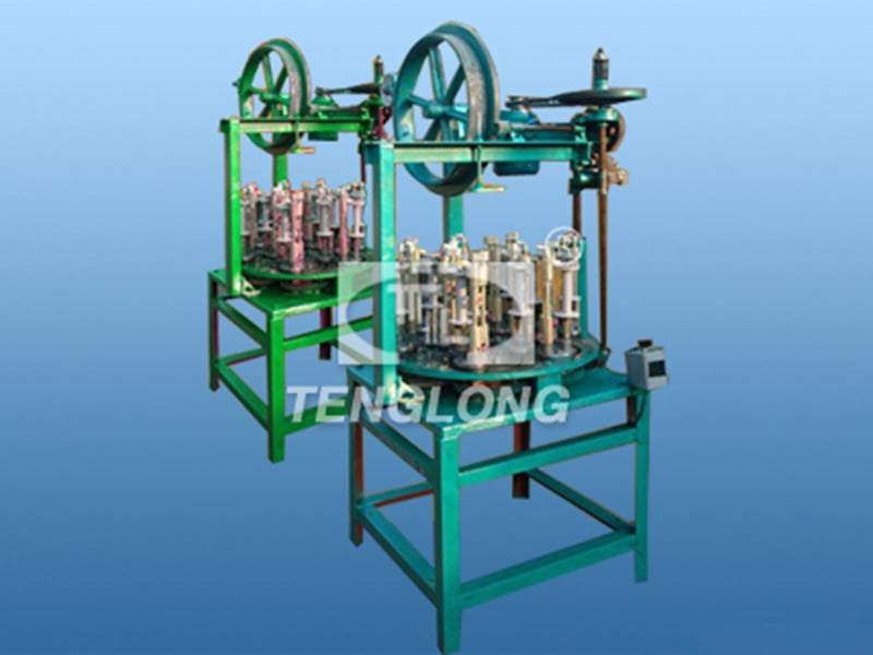12-Carrier High-Precision Round Braiding Machine