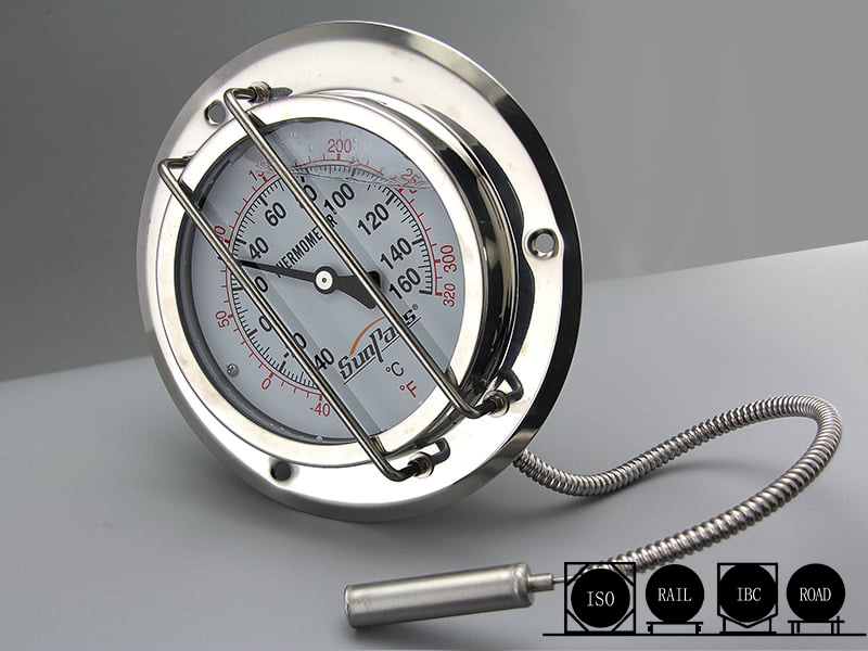 Anti-Collision Bottom-Mounted Capillary Thermometer: Enhanced Safety and Precision for Critical Temperature Measurements