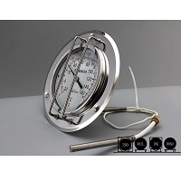 Center-Mount Anti-Collision Capillary Thermometer