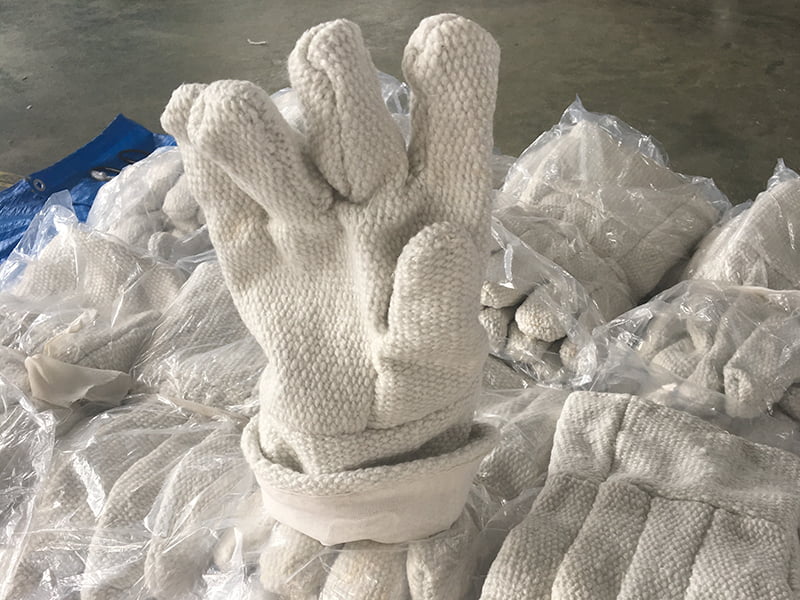 High-Performance Ceramic Fiber Insulation Gloves