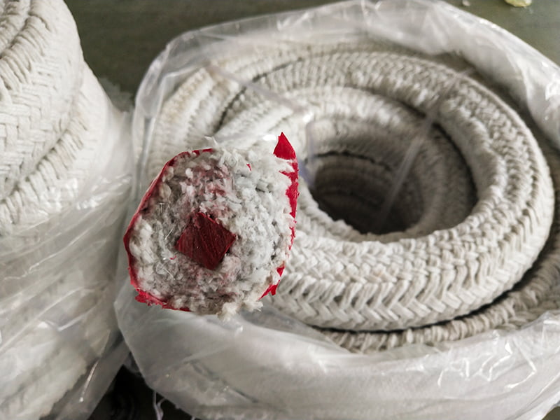 Durable Rubber-Cored Ceramic Fiber Rope