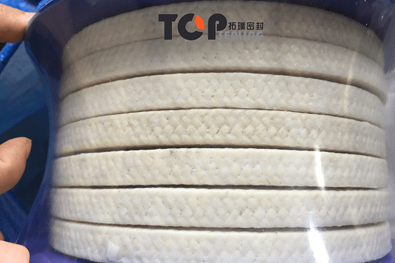 The Turkey Customer Ordered 4700KG RAMIE PTFE PACKING From TOP-SEALING