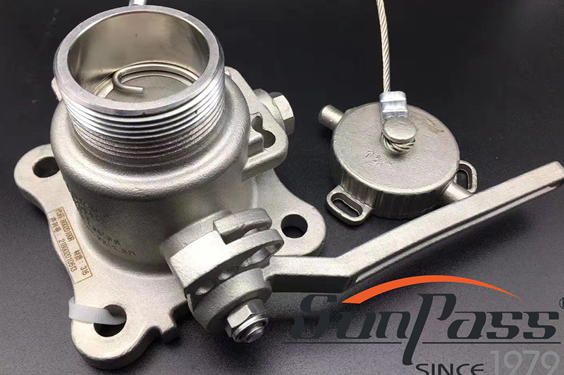 Aireline-DN40 BSP Air valve Ball Valve for ISO Tank Container Spare Parts From Sunpass