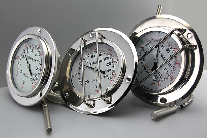 Thermometers are essential components of ISO tank containers