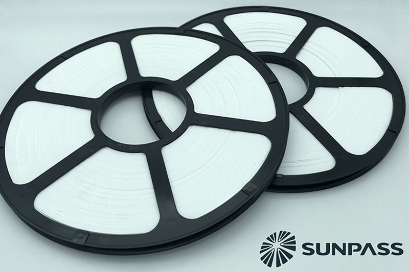 SUNPASS flange sealing high temperature resistance white PTFE FILLER Strip Expanded for spiral wound gasket