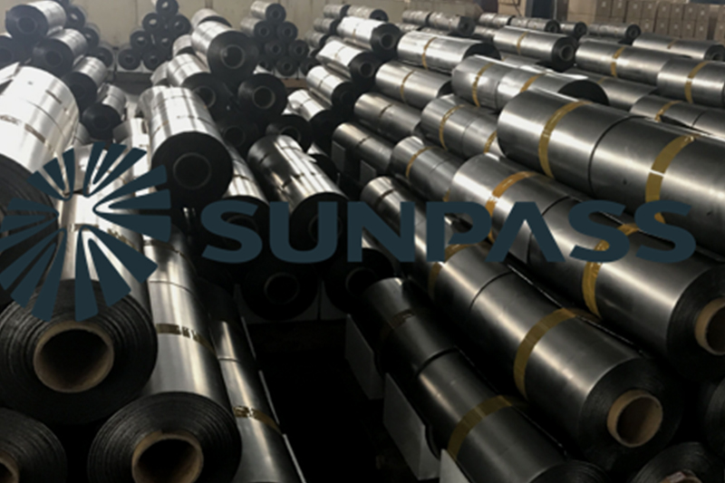 The German customer ordered 1200KGS Low Creep Relaxation, No Aging, Conformable Nature and Chemical Resistant Flexible Graphite Paper for the electronic heat conduction products from Top Sealing.
