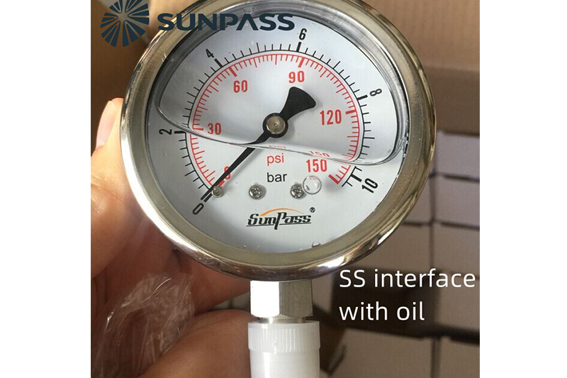 SUNPASS Different Types of Pressure Gauge for ISO Tank Container