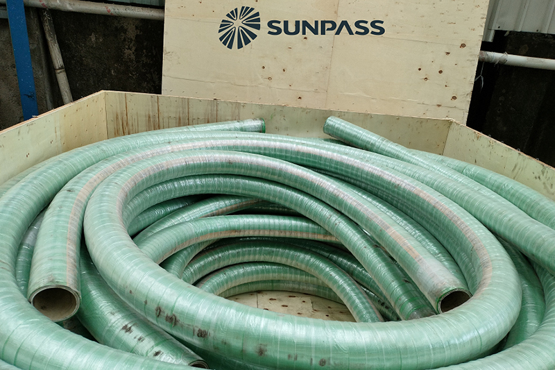 SUNPASS Chemical Suction Hose for Iso Tank Container