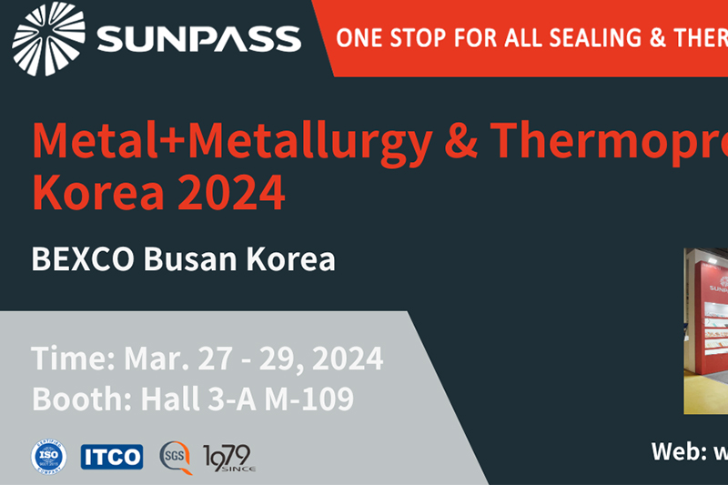 SUNPASS will participate in Metal+Metallurgy & Thermoprocess Korea 2024 Exhibition