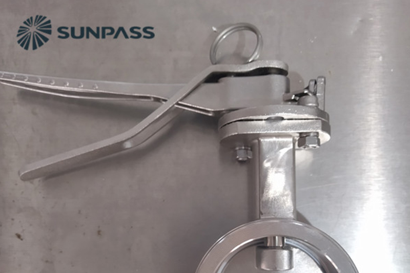 Sunpass 3" Clamped Butterfly Valve for ISO Tank Container