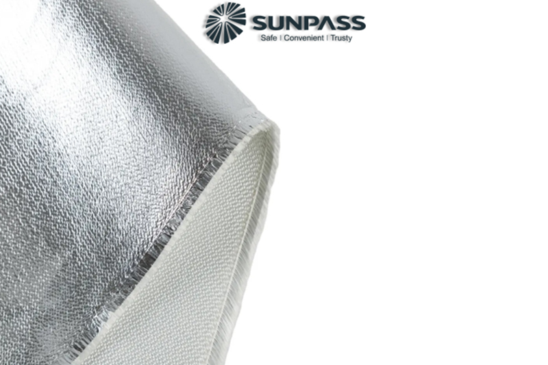 The Australian Customer Ordered 100Rolls Fiberglass cloth coated aluminum foil From TOP-SEALING.