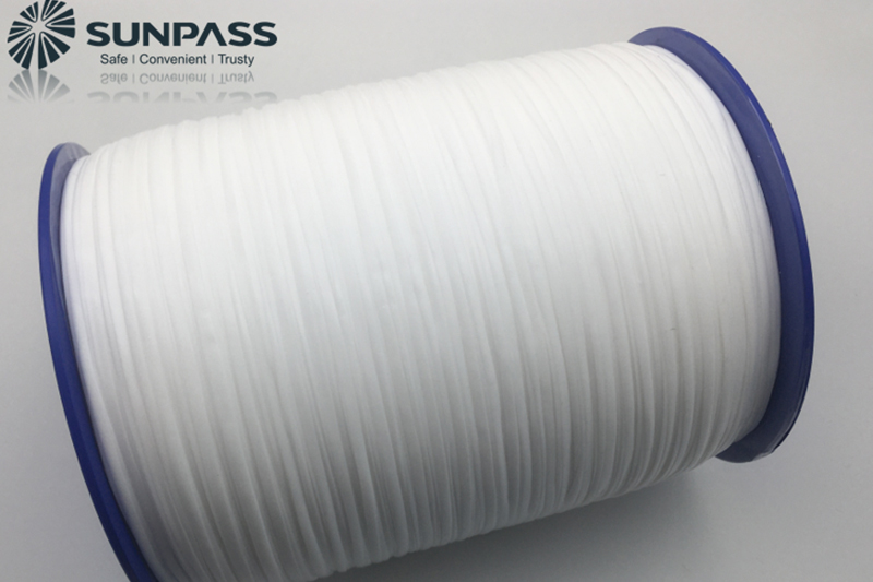 The Canada Customer Ordered 7000kg PTFE Yarn with Oil From TOP-SEALING.