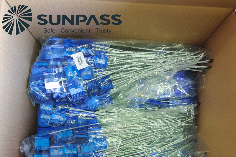 SUNPASS Wire Customs Seal for ISO Tank Container